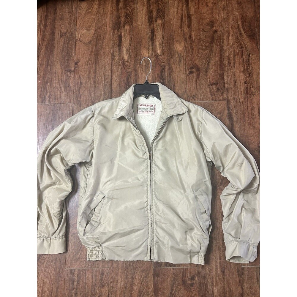 Vintage 50s McGregor Anti-Freeze Jacket Mens 38 USA Nylon James Dean